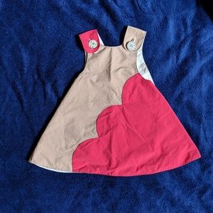 MARLMARL Double Side Dress Bib, 12-18m